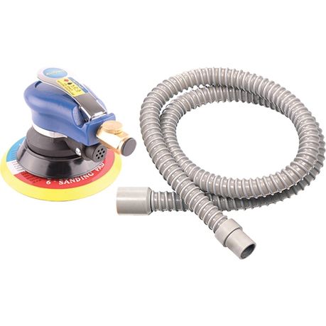 AIR ORBITAL SANDER 150MM WITH DUST EXTRACTION - VELCRO PAD