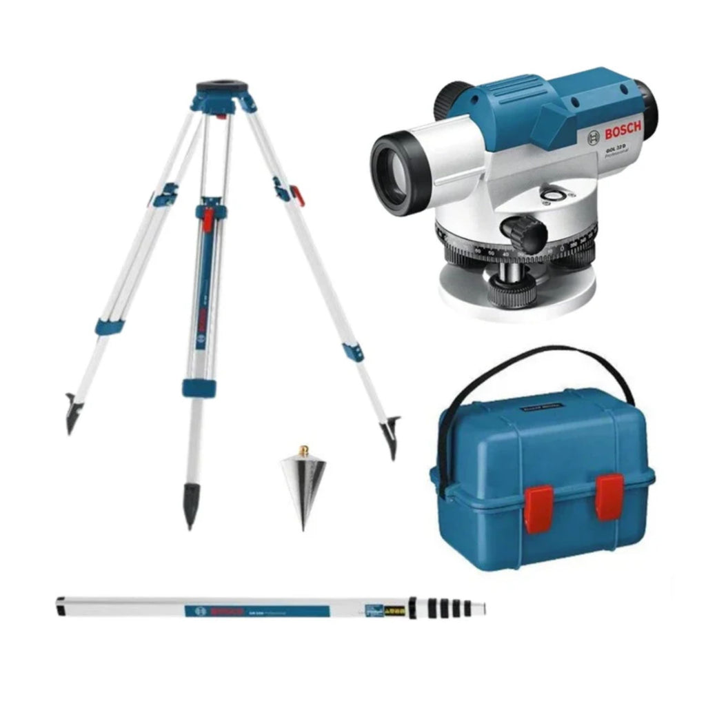 BOSCH OPTICAL LEVEL 32X MAG 120M RANGE (GOL 32 D + BT 160 + GR  500)