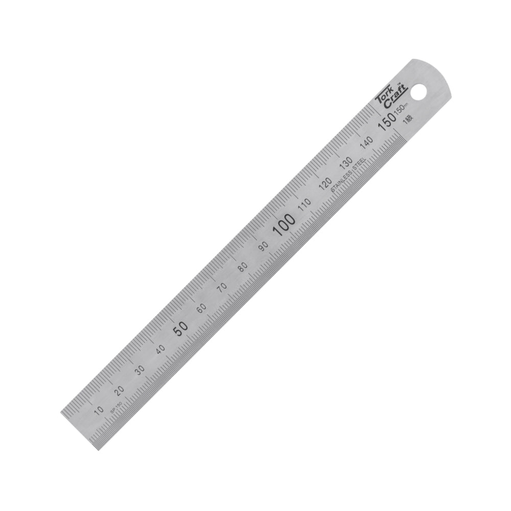 STAINLESS STEEL RULER 150 X 19 X 0.8MM