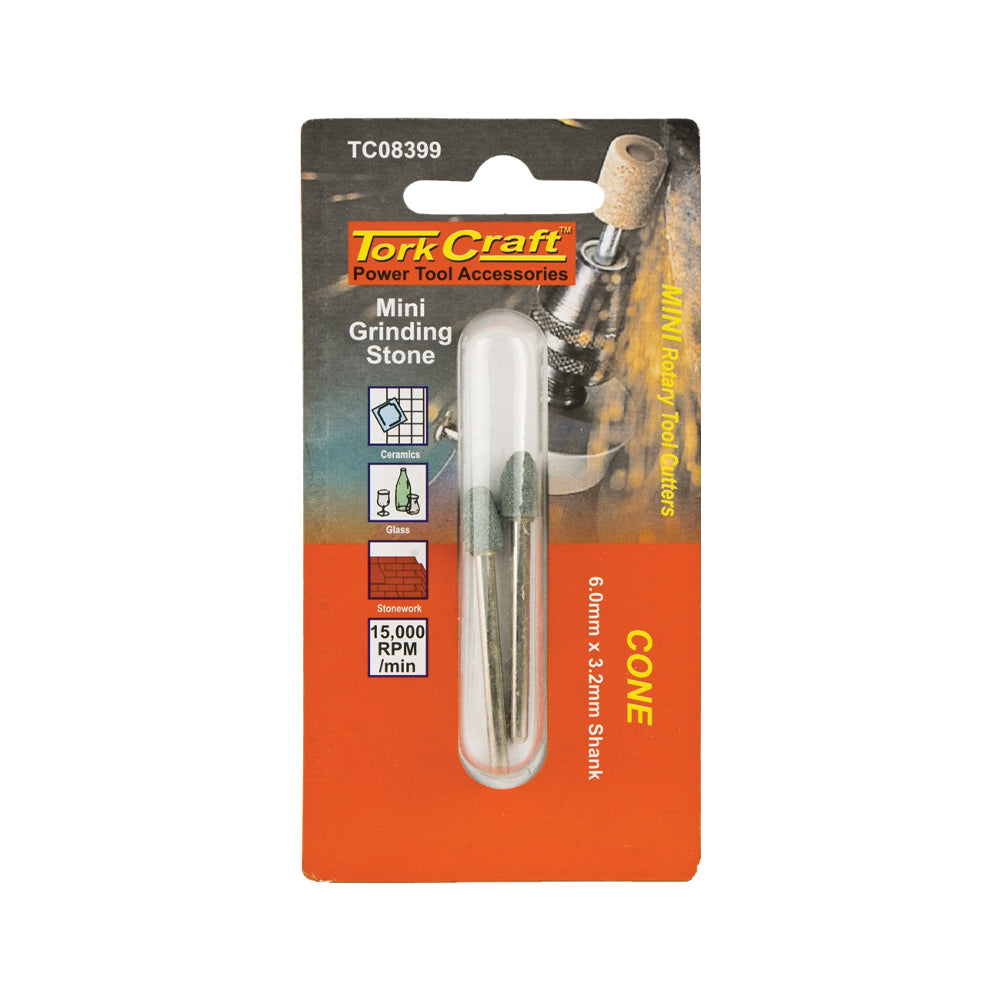 MINI GRINDING STONE 3.2MM CONE 3.2MM SHANK