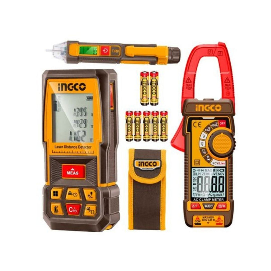 INGCO 3 IN LASER DISTANCE DETECTOR COMBO KIT