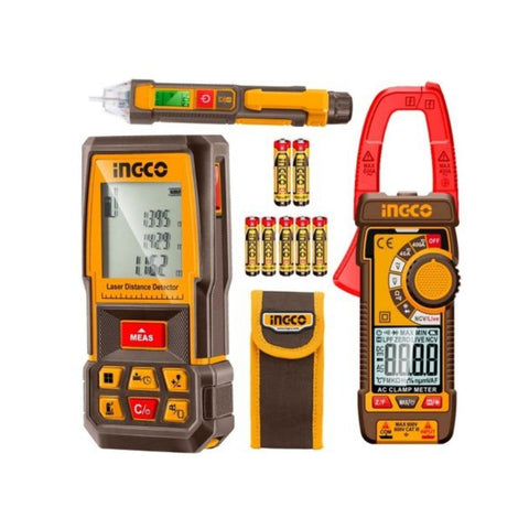 INGCO 3 IN LASER DISTANCE DETECTOR COMBO KIT