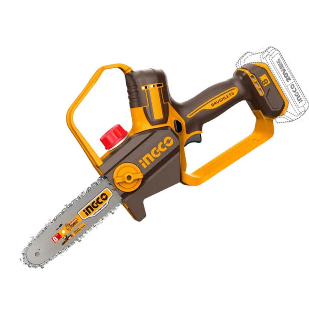 INGCO 20V PS + C/L PRUNER SAW 8" + NO B/C