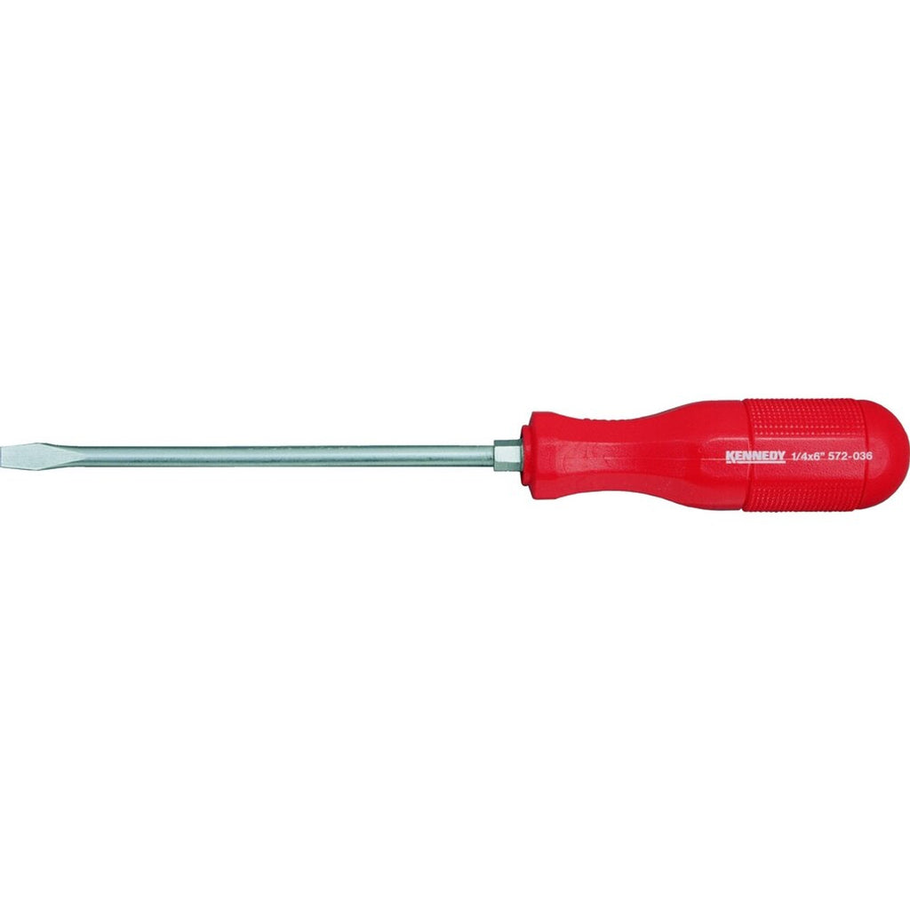KENNEDY 6.5x150mm FLAT HI-GRIP SCREWDRIVER