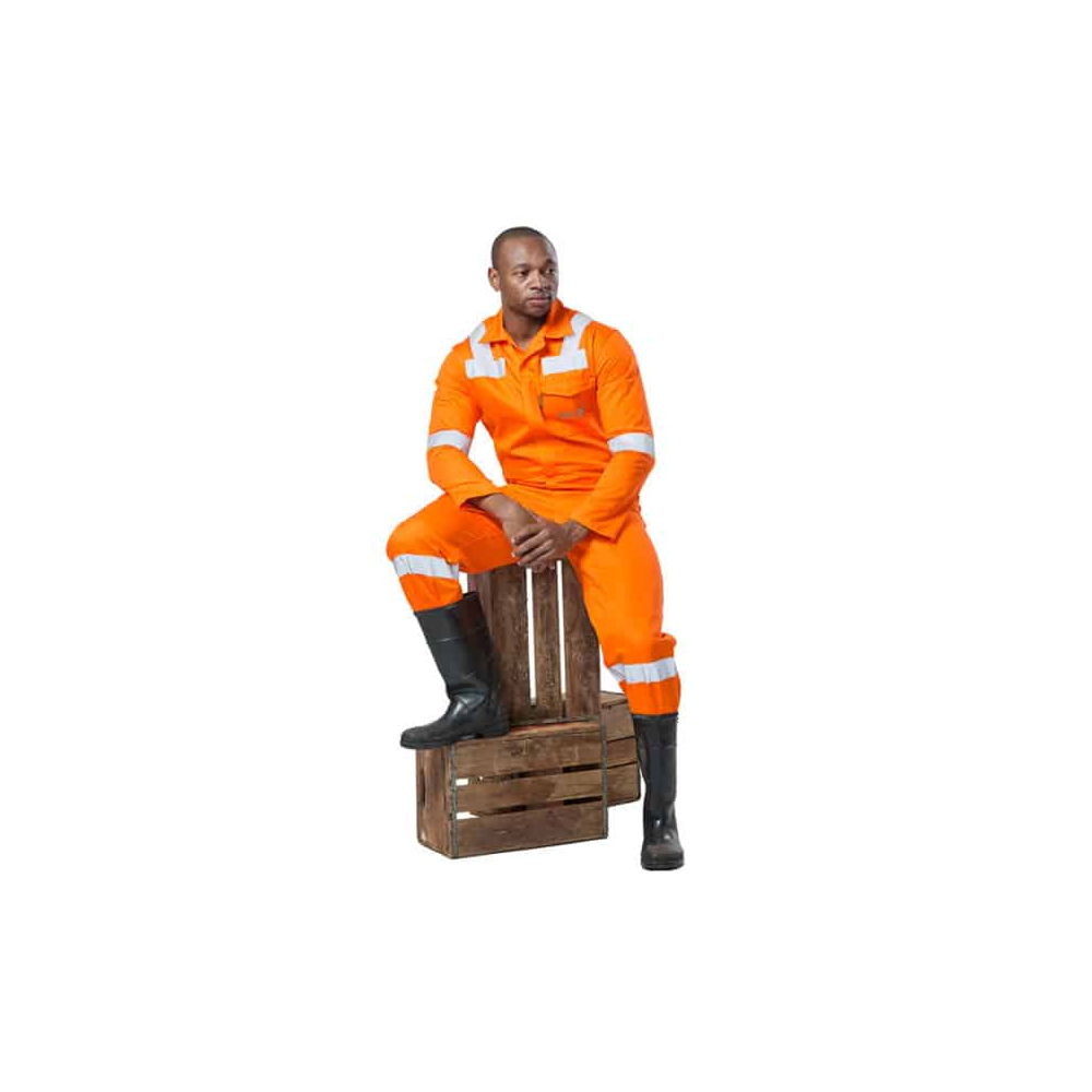 DROMEX D59 MINING BOILERSUIT - COLOUR ORANGE SIZE 44