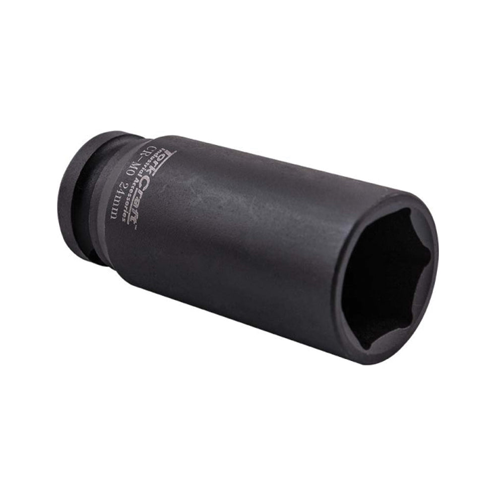 TORK CRAFT 26MM 1/2"" DRIVE 6PT DEEP  IMPACT SOCKET