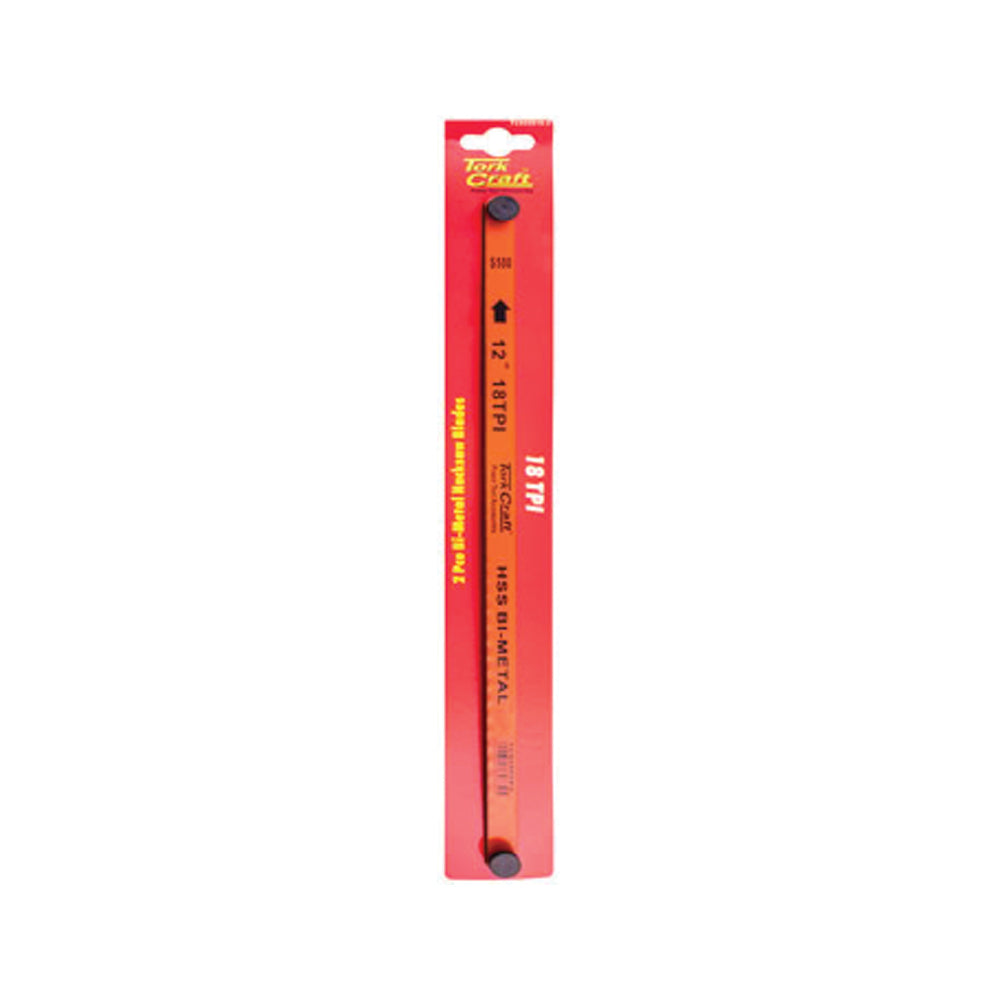 TORK CRAFT HACKSAW BLADE BI-METAL 18TX300