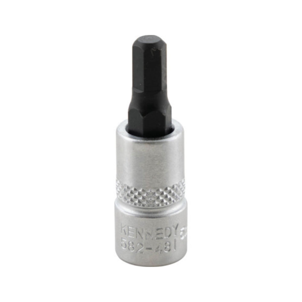 KENNEDY 5mm HEX SOCKET BIT 1/4" SQ DR