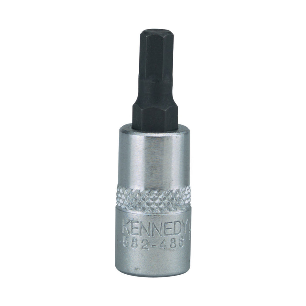 KENNEDY 3/16 '' A/F HEX SOCKET BIT1/4 '' SQ DR