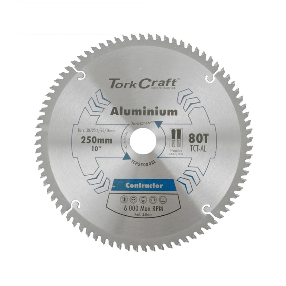 TORK CRAFT SAW BLADE CARBIDE TOOTH ALU 80T
