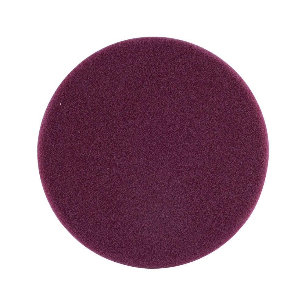 TORK CRAFT FOAM PAD HOOK AND LOOP MAROON SPONGE 150MM 6"" HEAVY COMPOUNDING