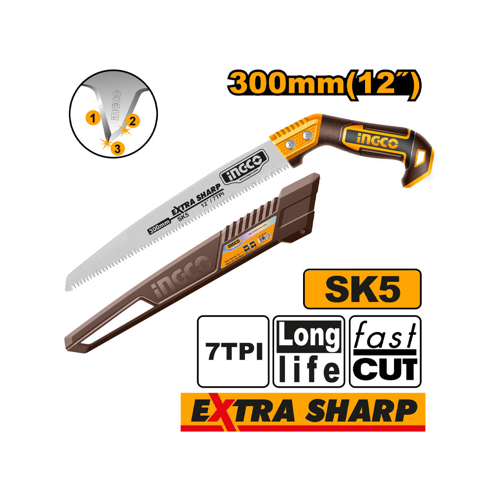 INGCO SAW PRUNING  300MM 7TPI SK5 BLADE