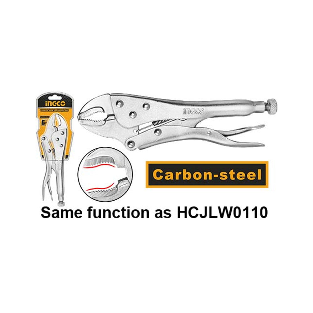 INGCO VICEGRIP CURVED JAW 250MM CS - Cosmo Group