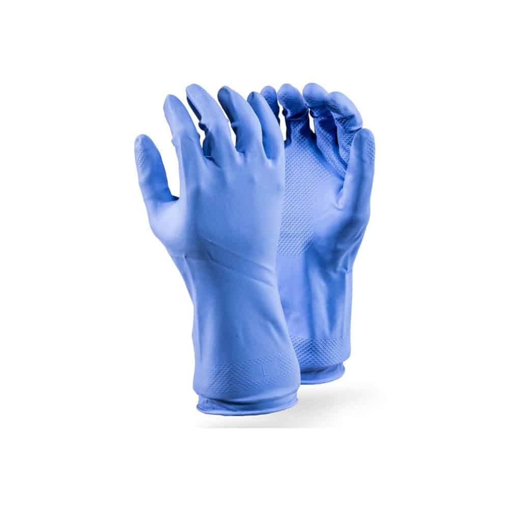 DROMEX HOUSEHOLD GLOVES COLOUR-BLUE SIZE L(120)