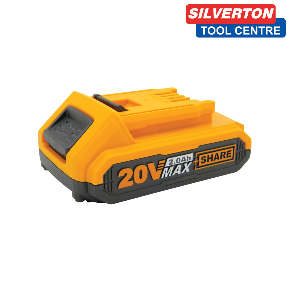 INGCO 20V 2.0AH C/L BATTERY (FBLI20011)