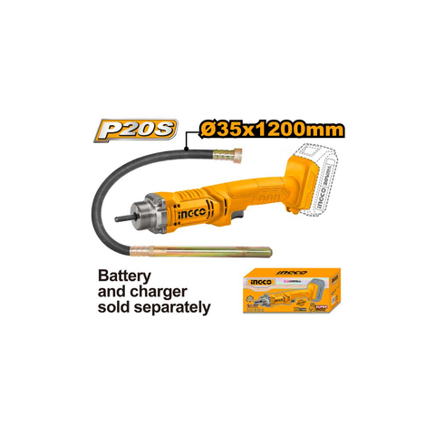 INGCO 20V PS+ C/L CONCRETE VIBRATOR