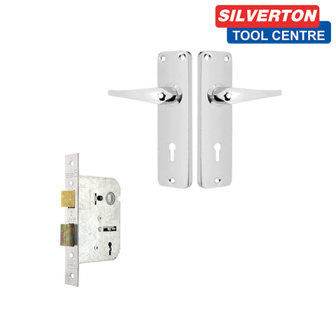 BBL LOCKSET 2 LEVER ECONO Y-KEY CH CARDED