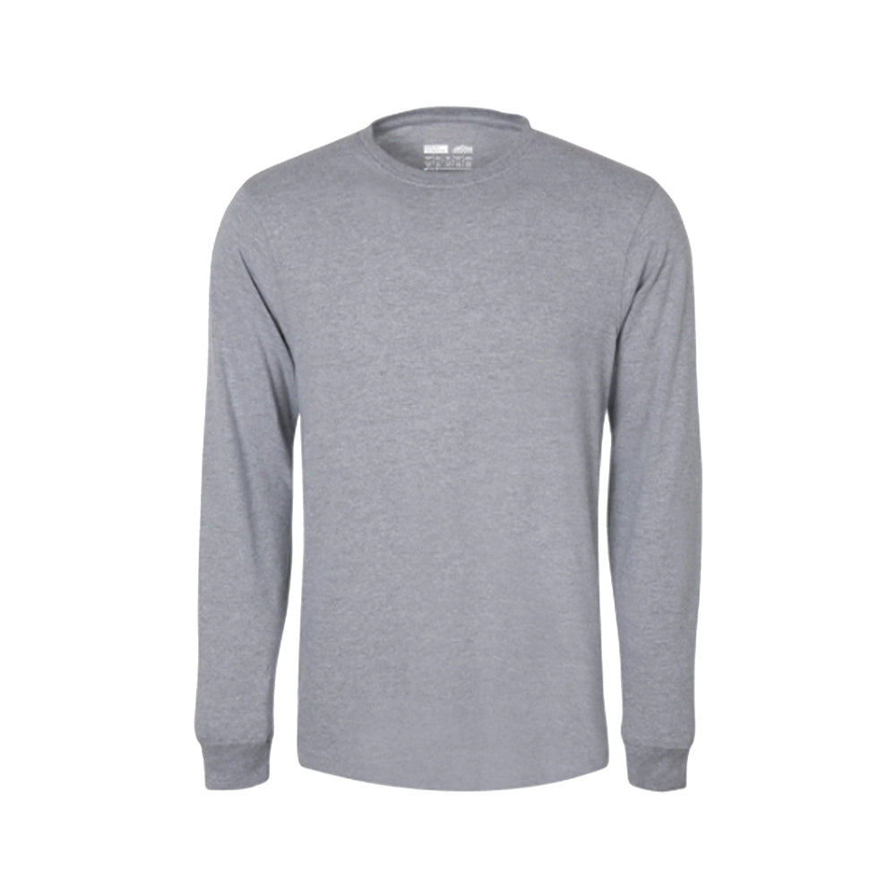 JONSSON LONG SLEEVE TEE SHIRT GREY MELANGE SIZE - M