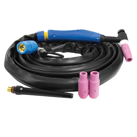 TRADEWELD TIG TORCH WP17 4MTR TIG200-HF START