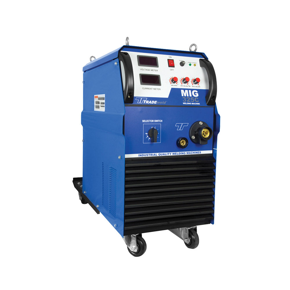 TRADEWELD 325 C - 380V (COMPACT) WITH EARTH CABLE, MB36 MIG GUN,