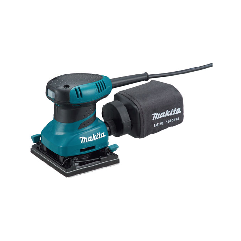 MAKITA FINISHING SANDER ¼ SHEET 14,000 ORBITS/MIN 200W