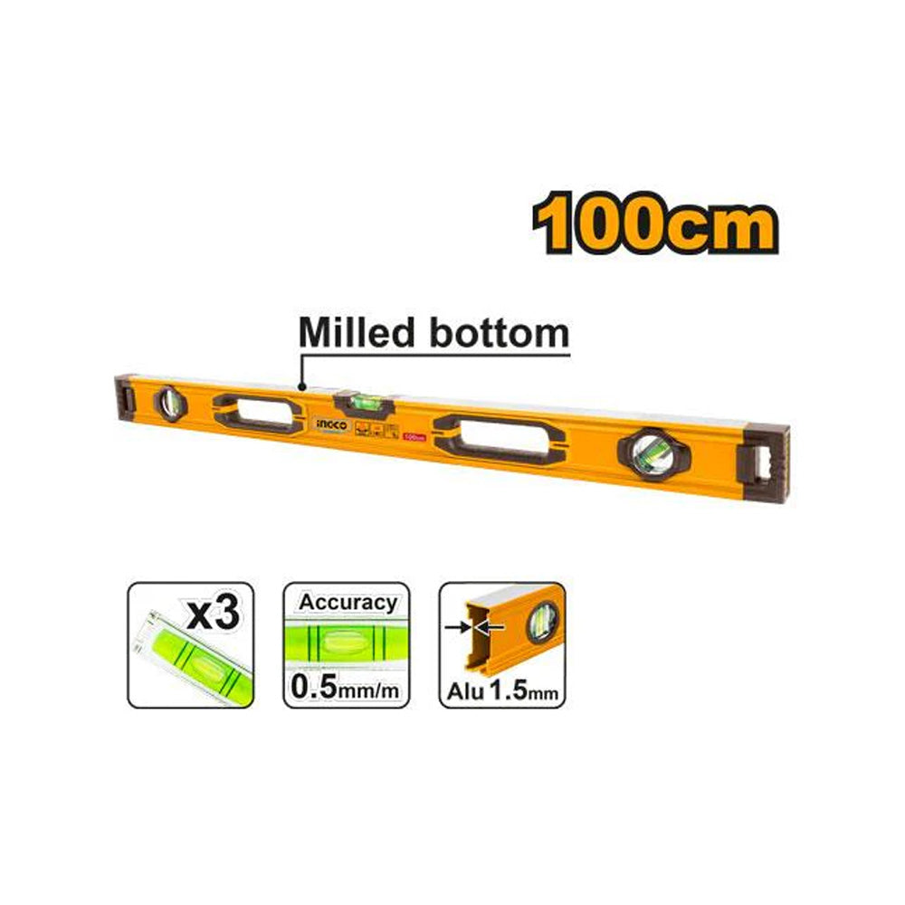 INGCO LEVEL ALUMINIUM 100CM