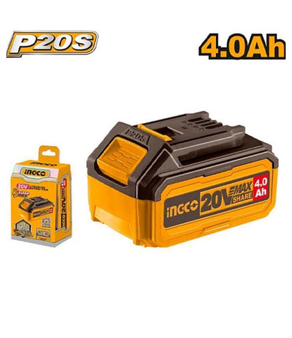 INGCO 20V PS+ C/L BATTERY  4.0AH