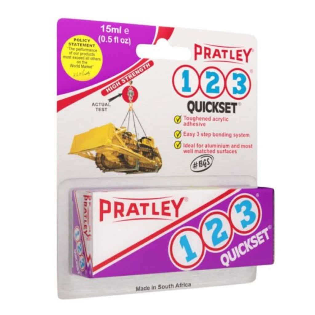 PRATLEY GLUE ACRYLIC 1-2-3 15ML (20)