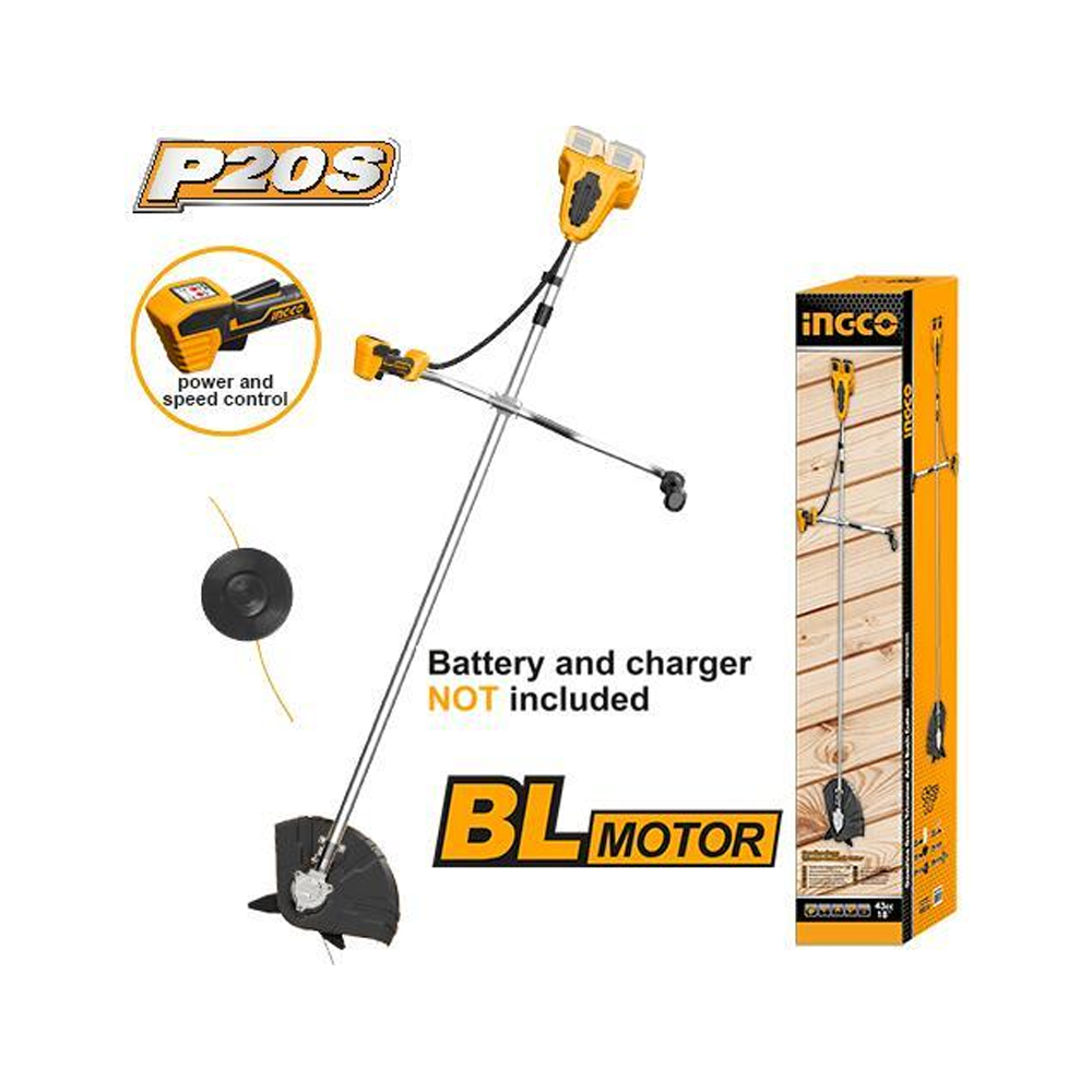 INGCO 20V PS+ C/L 40V BRUSH CUTTER & TRIMMER