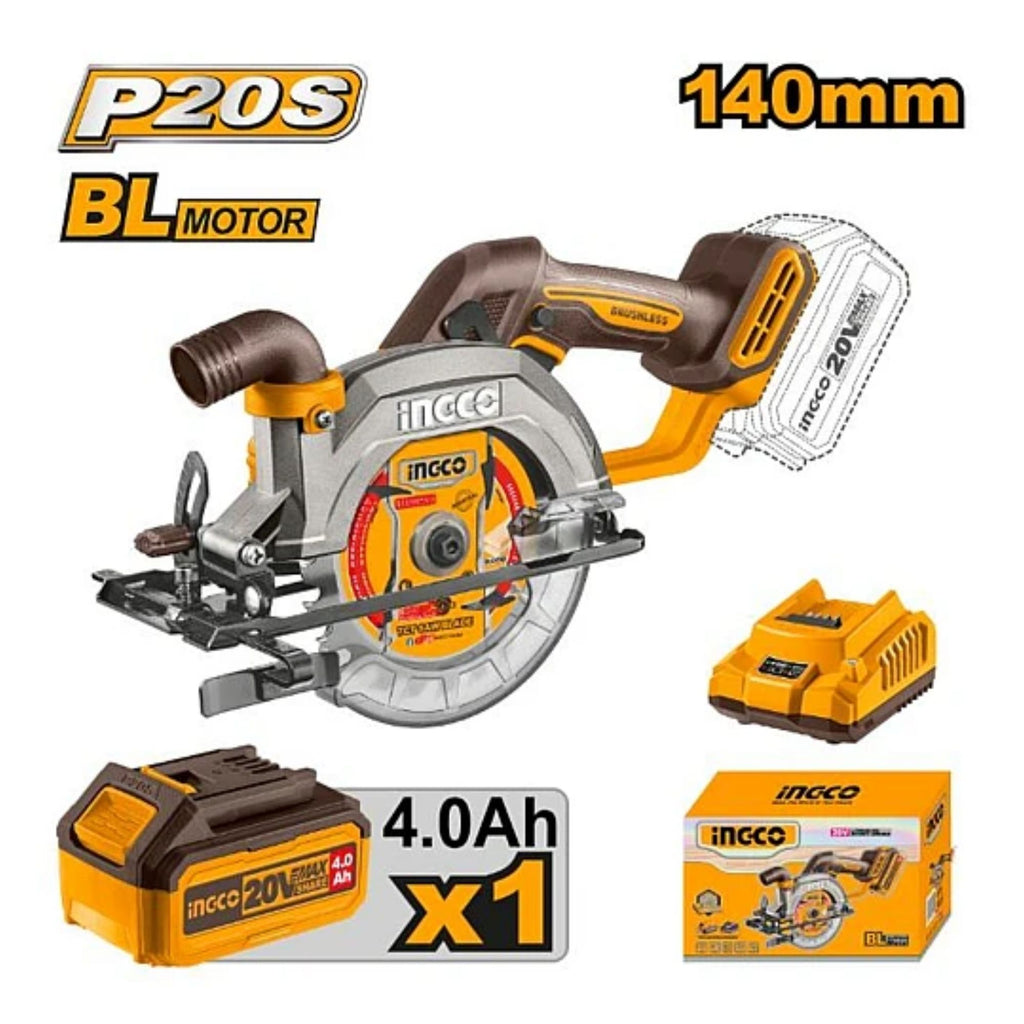 INGCO 20V PS+ C/L CIRCULAR SAW 1400MM KIT