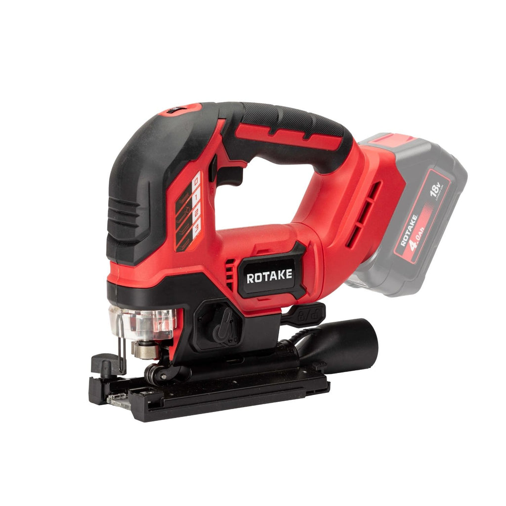 ROTAKE 20V JIG SAW INCL. 2X 4A.H  BATT & CHA