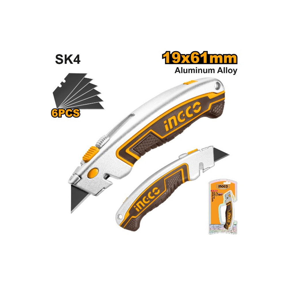 INGCO KNIFE UTILITY RETRACTABLE