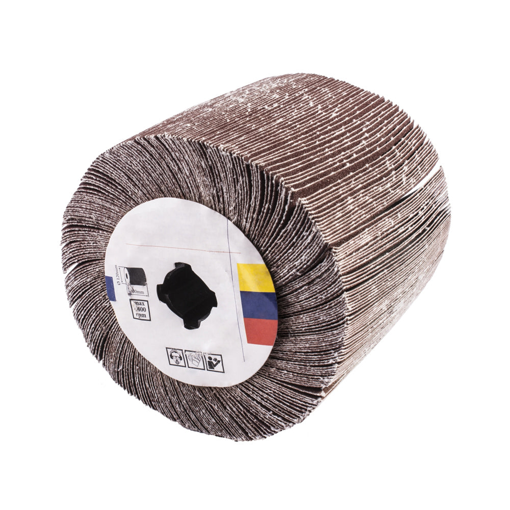 TORK CRAFT 240 GRIT FLAP GRINDING WHEELS 120MMX100MM