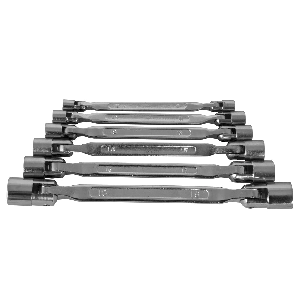 SPANNER SETS DOUBLE FLEX 6 PCE