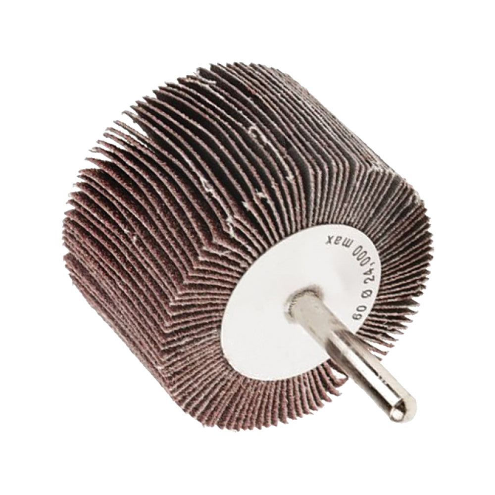 TORK CRAFT FLAP WHEEL 60X40X6MM SHAFT 60 GRIT PER EACH (12 PER BOX)