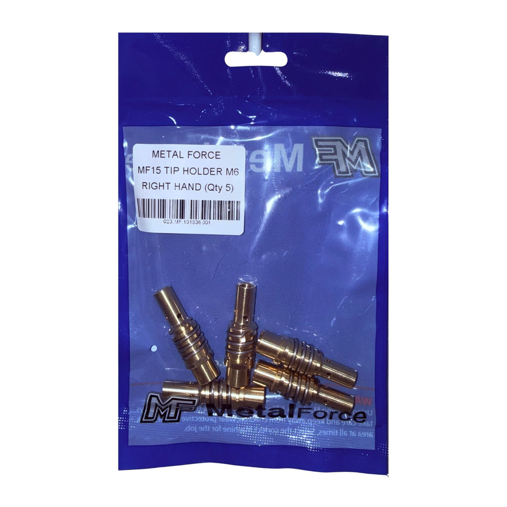 METAL FORCE MF15 TIP HOLDER M6 RIGHT HAND (PACK OF 5)
