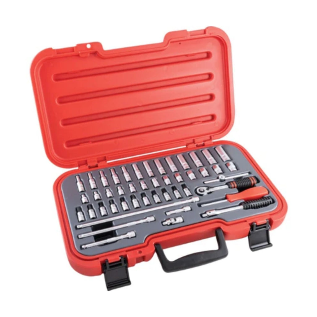 KENNEDY 46PCE MASTER MM SOCKET SET 1/4" SQ DR