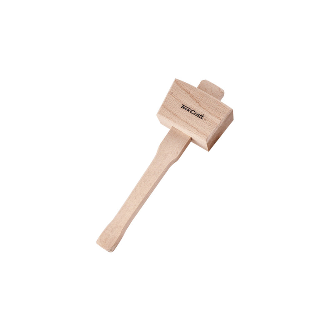 TORK CRAFT WOODEN MALLET 250MM X 85MM 195-205G ENG. BEECH WOOD TORK CRAFT