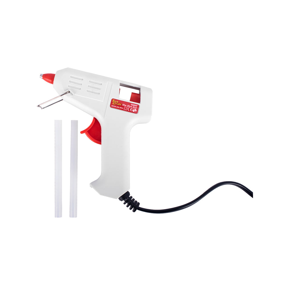 TORK CRAFT GLUE GUN 10W 220V 7MM 6-8G F/RATE 7 MIN. PRE-HEAT