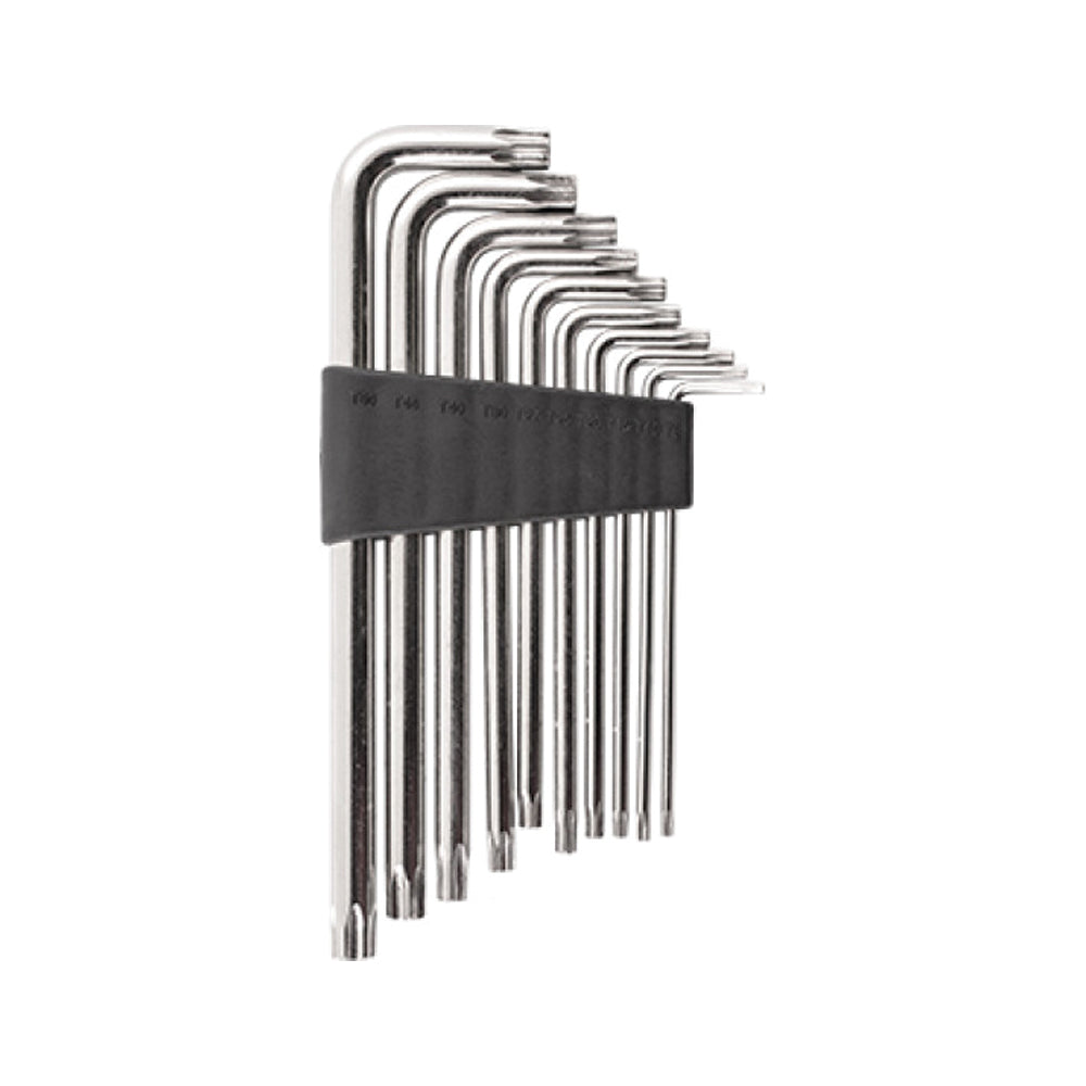 TORK CRAFT TORX-SECURITY SET 10PC T9-T50  CR-V CARDED