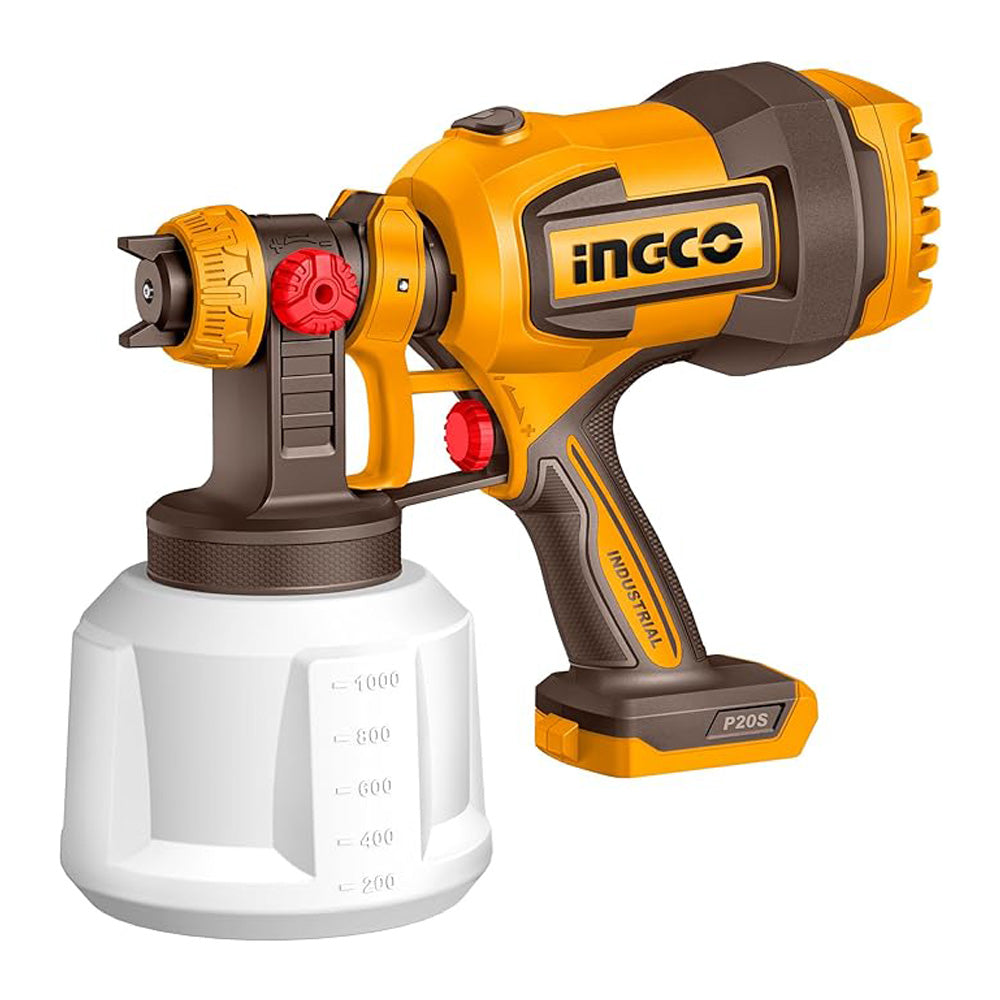 INGCO CORDLESS SPRAY GUN 20V - BARE