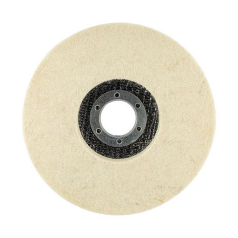 TORK CRAFT FELT DISC WOOL SMOOTH 115MM X 22.23MM TCFD POLISHING
