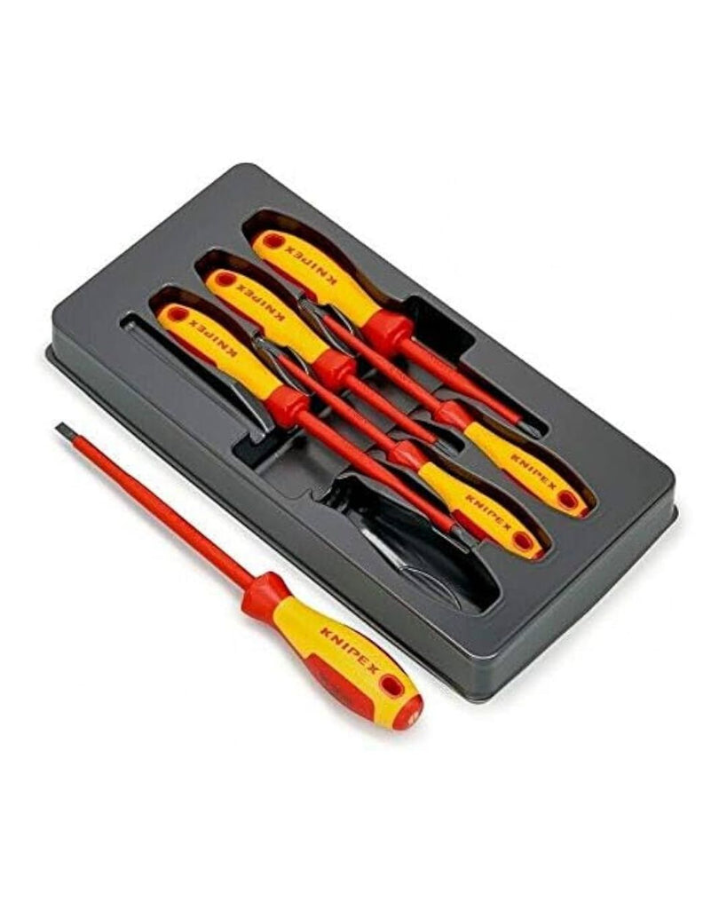 KNIPEX S/DRIVER SET - 6 PIECE SLIMFIX VDE 1000V