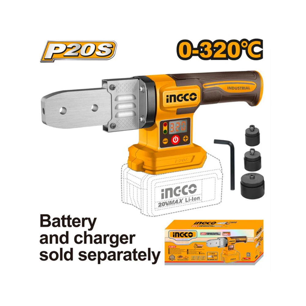 INGCO 20V PS+ C/L PLASTIC TUBE WELDING TOOL