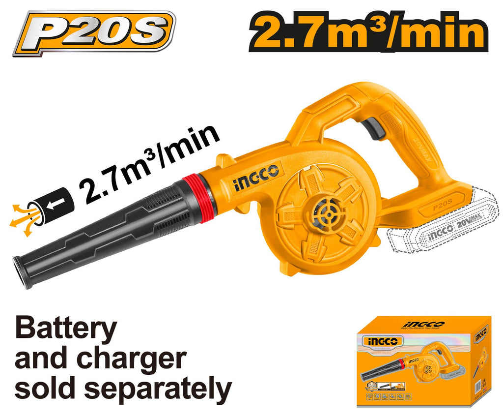 INGCO CORDLESS BLOWER 20V