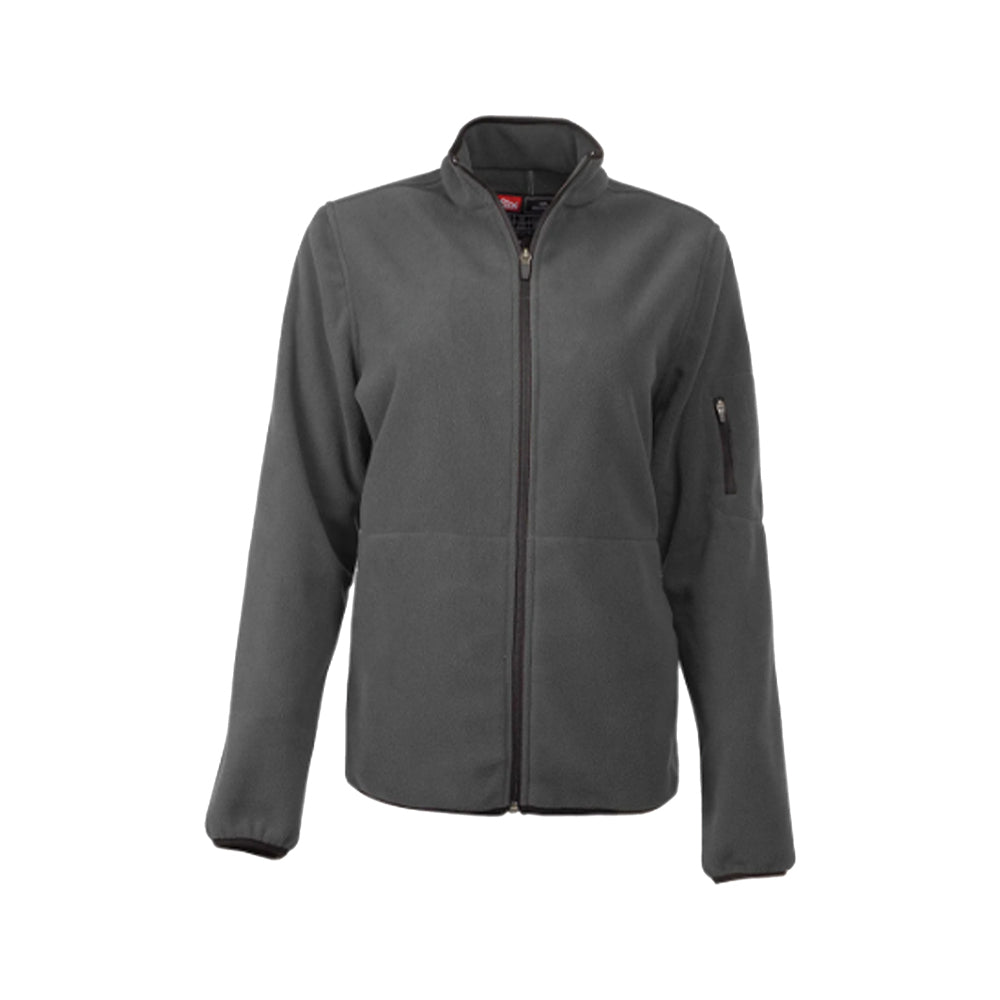 JONSSON WOMEN'S FIVE POCKET FLEECE JACKET COLOUR-CHARCOAL SIZE-3XL