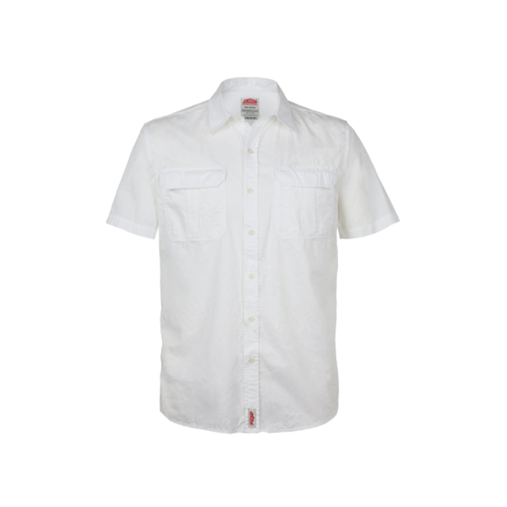 JONSSON LEGENDARY SHORT SLEEVE SHIRT COLOUR-WHITE SIZE-M