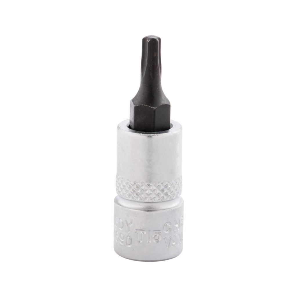 KENNEDY T15 TORX SOCKET BIT 1/4"SQ DR