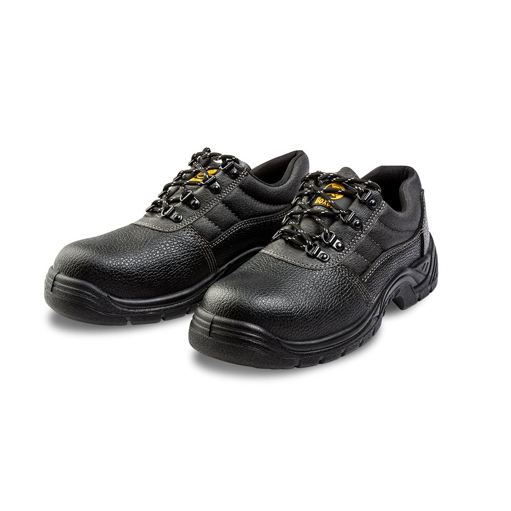 DROMEX BLACK STEEL TIP SAFETY SHOE
