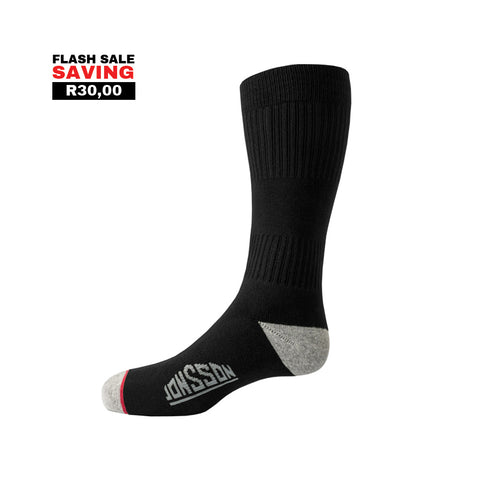 JONSSON ANKLET SOCK COLOUR-BLACK SIZE-4-7